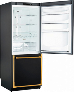 Чёрный холодильник Kuppersberg NRS 1857 ANT BRONZE фото 2 фото 2