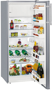 Маленький серебристый холодильник Liebherr Ksl 2814 фото 2 фото 2