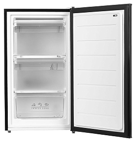 Чёрный маленький холодильник Hyundai CU1007 черный фото 2 фото 2