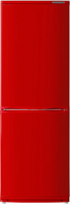 Двухкамерный красный холодильник ATLANT ХМ 4012-030