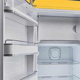 Маленький цветной холодильник Smeg FAB28LYW5 фото 4 фото 4