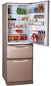 Бежевый холодильник Mitsubishi Electric MR-CR46G-PS-R фото 2 фото 2