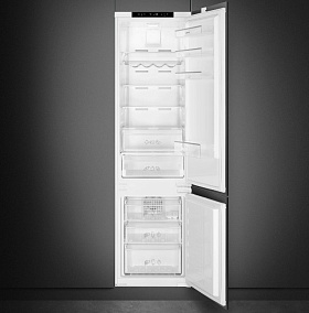 Большой встраиваемый холодильник Smeg C8194TNE фото 3 фото 3