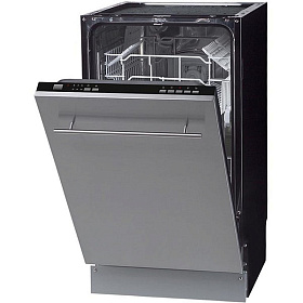 Чёрная посудомоечная машина 45 см Midea M45BD-0905L2