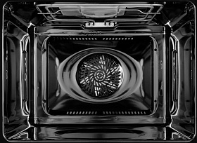 Электрический встраиваемый духовой шкаф с микроволновкой 60 см Kuppersberg HK 616 Black фото 4 фото 4
