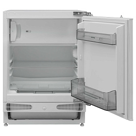 Встраиваемый маленький холодильник с морозильной камерой Korting KSI 8185