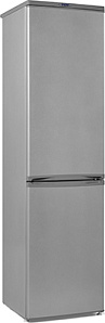 Серебристый двухкамерный холодильник DON R 299 MI
