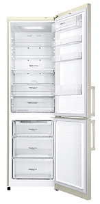 Бежевый холодильник LG GA-B499YEQZ фото 2 фото 2