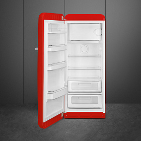 Красный холодильник в стиле ретро Smeg FAB28LRD3 фото 2 фото 2