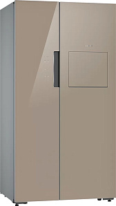Бежевый холодильник шириной 90 см Bosch KAH92LQ25R