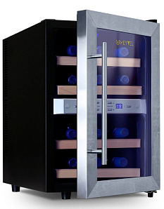 Двухзонный винный шкаф Meyvel MV12-SF2 (easy)