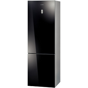 Холодильник черное стекло Bosch KGN 36S51RU
