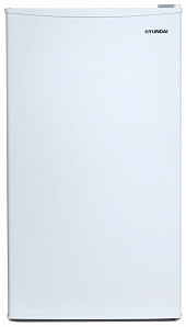 Небольшой бытовой холодильник Hyundai CO1003 белый