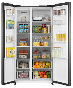 Большой широкий холодильник Korting KNFS 95780 W XN фото 2 фото 2