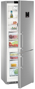 Серебристый холодильник Liebherr CBNPes 5758 фото 2 фото 2
