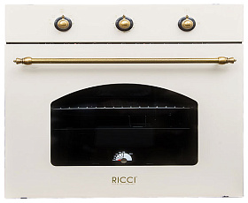 Газовый духовой шкаф с грилем Ricci RGO 620 BG