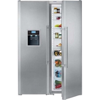 Двухдверный холодильник с ледогенератором Liebherr SBSes 8283