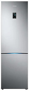 Серебристый холодильник Samsung RB34K6220SS