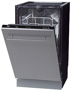 Чёрная посудомоечная машина 45 см Zigmund & Shtain DW 139.4505 X
