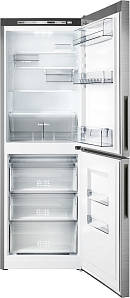 Двухкамерный серебристый холодильник ATLANT ХМ 4619-140 фото 2 фото 2