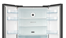 Чёрный холодильник с No Frost Korting KNFM 81787 GN фото 4 фото 4