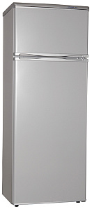 Маленький серебристый холодильник Snaige FR 240-1161 AA серый