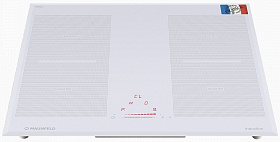 Белая варочная панель Maunfeld MVI59.2FL-WH фото 2 фото 2