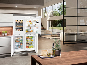 Многокамерный холодильник Liebherr SBSWgw 64I5