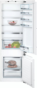 Двухкамерный встраиваемый холодильник Bosch KIS87AFE0