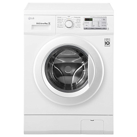 Белая стиральная машина LG FH0H3ND0