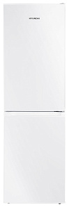 Холодильник Хендай серебристого цвета Hyundai CC2056FWT белый