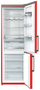 Цветной двухкамерный холодильник Gorenje NRK 6192 MRD