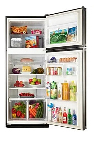 Холодильник шириной 70 см Sharp SJGV58ABK фото 3 фото 3