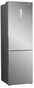Серебристый холодильник Sharp SJB350XSIX