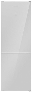 Двухкамерный серый холодильник Maunfeld MFF185NFS фото 3 фото 3
