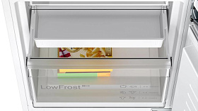 Двухкамерный встраиваемый холодильник Bosch KIV86VF31R фото 2 фото 2