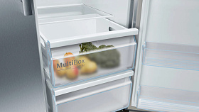 Отдельностоящий двухдверный холодильник Bosch KAN93VIFP фото 4 фото 4
