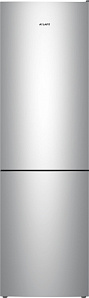 Двухкамерный серебристый холодильник ATLANT ХМ 4624-181
