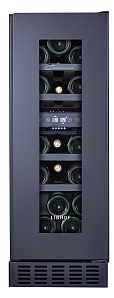 Винный шкаф 30 см LIBHOF CFD-17 black фото 2 фото 2