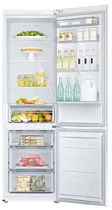 Белый холодильник  2 метра Samsung RB37A50N0WW/WT фото 4 фото 4