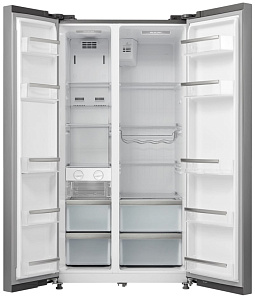 Большой двухстворчатый холодильник Korting KNFS 91797 X фото 2 фото 2