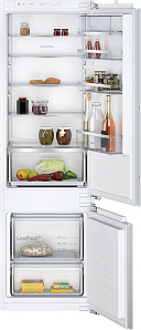 Неглубокий двухкамерный холодильник Neff KI5872F31R
