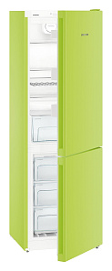 Двухкамерный зелёный холодильник Liebherr CNkw 4313 фото 3 фото 3