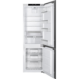 Встраиваемый двухкамерный холодильник Smeg CD7276NLD2P1