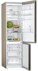 Коричневый холодильник Bosch KGN39XV20R фото 2 фото 2