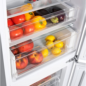 Высокий двухкамерный холодильник Maunfeld MBF193SLFW фото 4 фото 4