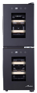 Термоэлектрический винный шкаф LIBHOF APD-12 black фото 2 фото 2