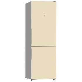 Бежевый холодильник с No Frost Kenwood KBM-1855 NFDGBE