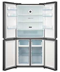 Чёрный холодильник с No Frost Korting KNFM 81787 GN фото 2 фото 2