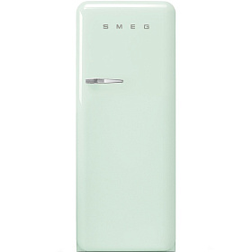 Двухкамерный зелёный холодильник Smeg FAB28RPG3